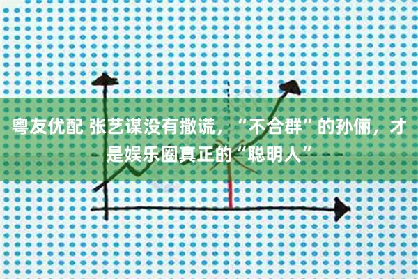 粤友优配 张艺谋没有撒谎，“不合群”的孙俪，才是娱乐圈真正的“聪明人”