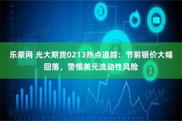 乐蒙网 光大期货0213热点追踪：节前银价大幅回落，警惕美元流动性风险